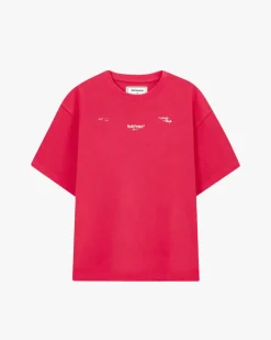 Nude Project Global Soon Tee Raspberry Fashion