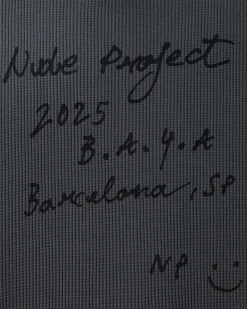 Nude Project Global Soon Waffle Zip-Up Hoodie Ash Outlet