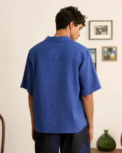 Nude Project Half Polo Blue Best