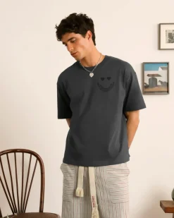 Nude Project Happy Tee Ash Outlet