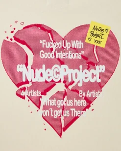 Nude Project Heartbroken Sweatshirt Marshmallow Best