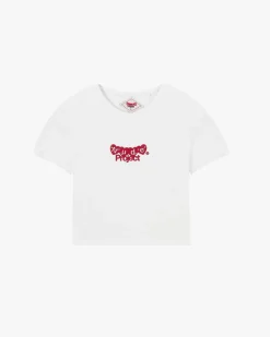 Nude Project Hearts Tee White Discount