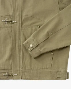 Nude Project Heavy Canvas Trucker Jacket Khaki Clearance