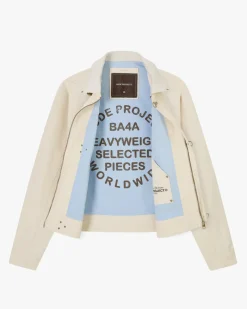Nude Project Heavy Canvas Trucker Jacket Offwhite Fashion