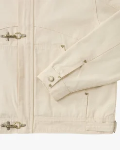 Nude Project Heavy Canvas Trucker Jacket Offwhite Fashion