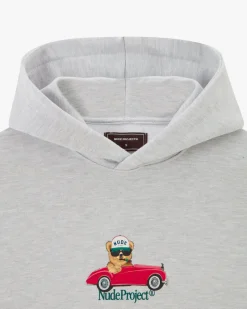 Nude Project Hot Hoodie Grey Melange Best