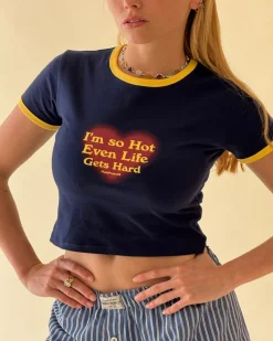 Nude Project Hot Top Navy Best