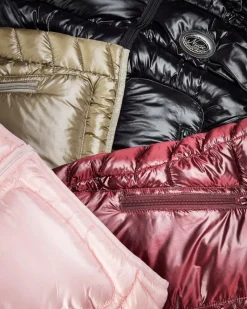 Nude Project Iconic Puffer Jacket Burgundy Outlet