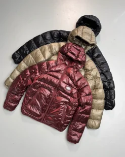 Nude Project Iconic Puffer Jacket Burgundy Outlet
