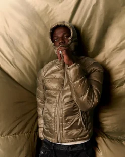 Nude Project Iconic Puffer Jacket Olive Green Fashion