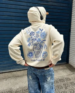 Nude Project Jarron Hoodie Marshmallow Clearance