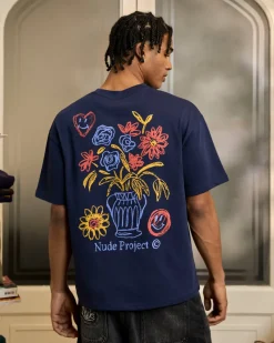 Nude Project Jarron Tee Navy Best