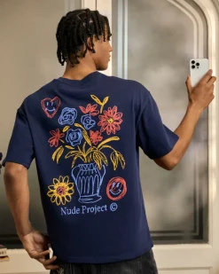 Nude Project Jarron Tee Navy Best