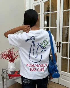 Nude Project Jazz Café Tee White Fashion