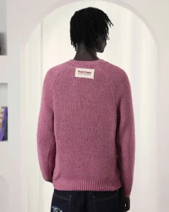 Nude Project Jonion Knit Sweater Pink Melange New