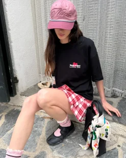 Nude Project Juicy Cherry Tee Black Hot