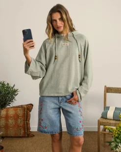 Nude Project Julieta Hooded Shirt New