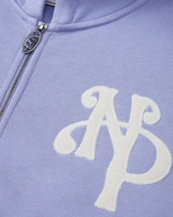 Nude Project Kill Bill Zip-Up Hoodie Blue Lilac Clearance