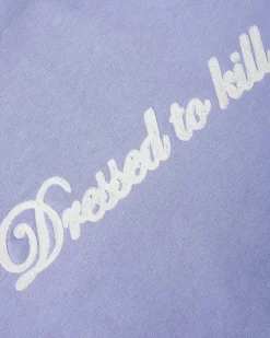 Nude Project Kill Bill Zip-Up Hoodie Blue Lilac Clearance