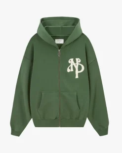 Nude Project Kill Bill Zip-Up Hoodie Green Online