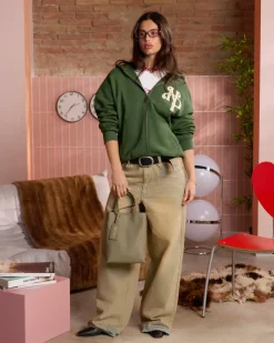 Nude Project Kill Bill Zip-Up Hoodie Green Online