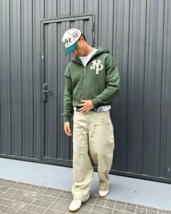 Nude Project Kill Bill Zip-Up Hoodie Green Online