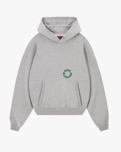 Nude Project Kory Boxy Hoodie Grey Melange Outlet