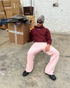 Nude Project La Tarte Hoodie Burgundy Clearance