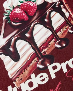 Nude Project La Tarte Hoodie Burgundy Clearance