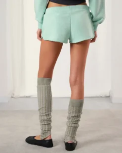 Nude Project Lacy Short Mint Green Discount