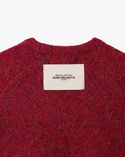 Nude Project Le Marais Knit Sweater Red Clearance