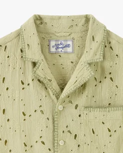 Nude Project Leaf Shirt Green New