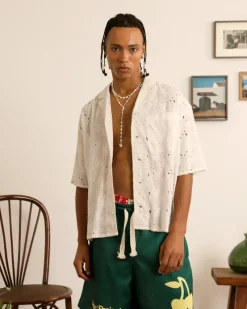 Nude Project Leaf Shirt White Best