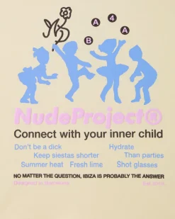 Nude Project Lil'Rebel Tee Soft Yellow Fashion