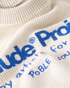 Nude Project Liqueza Knit Ecru Clearance