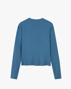 Nude Project Liquid Longsleeve Tee Windward Blue Online