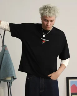 Nude Project Locally Hated Cherry Tee Black Outlet