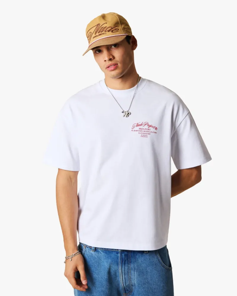 Nude Project Locally Hated Tee White Hot