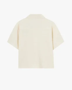 Nude Project Marbella Waffle Shirt Off-White Fashion