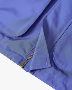 Nude Project Milestones Windbreaker Jacket Blue Discount