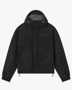 Nude Project Milestones Windbreaker Jacket Black Discount
