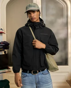 Nude Project Milestones Windbreaker Jacket Black Discount