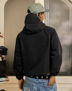 Nude Project Milestones Windbreaker Jacket Black Discount