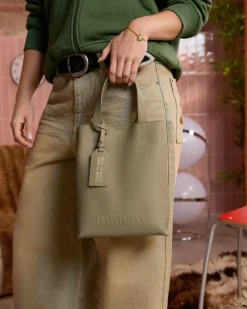 Nude Project Minimal Leather Bag Olive Fashion
