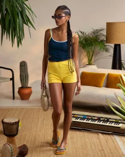 Nude Project Mojito Tank Top Navy Discount