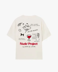Nude Project Más Vino Tee Marshmellow Online