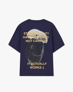 Nude Project Mushroom Tee Navy Online