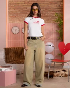 Nude Project Napkin Tee White Best