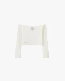 Nude Project Not Your Baby Top Marshmallow New