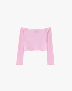 Nude Project Not Your Baby Top Pink New